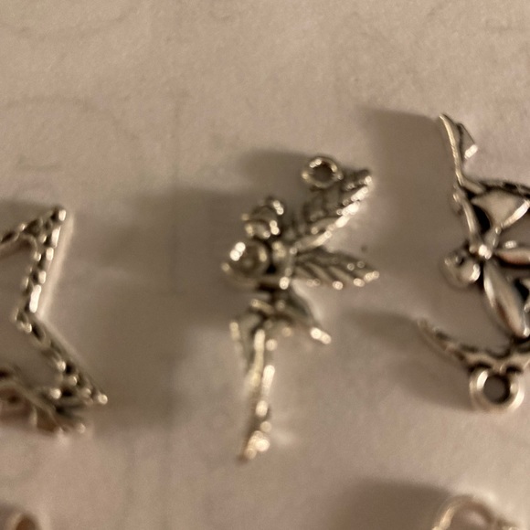 Lot of  5 charms/pendants fairy theme for jewelry - Picture 5 of 8
